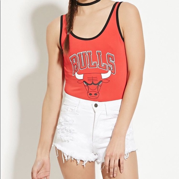 chicago bulls swimsuit forever 21